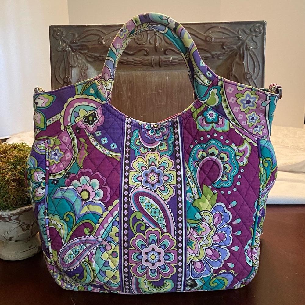 👜Vera Bradley Two Way Tote in Heather